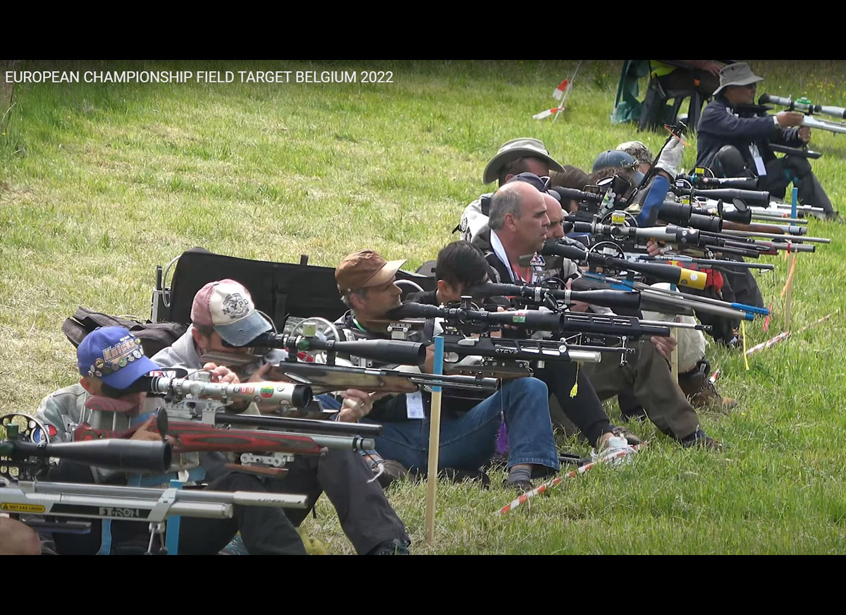 The field target European championship at Grupont 2022